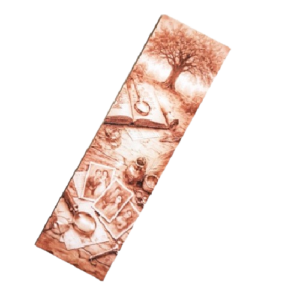 Laminerat vintage bokmärke