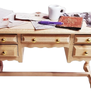 Den lilla släktforskaren, miniatyr 1:12 hos Mina anors bok