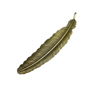 Vintage bokmärke av metall