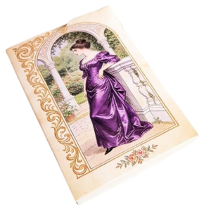 Viktoriansk kortlek hos Mina anors bok